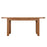 Torino Country Solid Oak Extending Dining Table - Choice Of Sizes - The Furniture Mega Store 