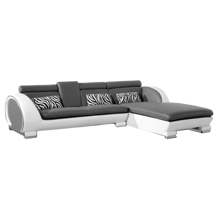 Xavier Curved Designer Leather Sofa & Chair Collection - Various Options - The Furniture Mega Store 